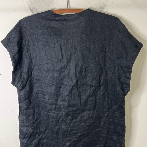 NWT ATHLETA Column Embroidery Luxe Kaftan Linen Beach Pool Size XS - Picture 12 of 15